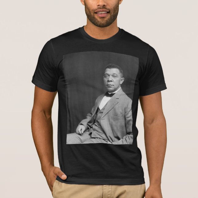 Booker Taliaferro Washington: Black Educator T-Shirt (Vorderseite)
