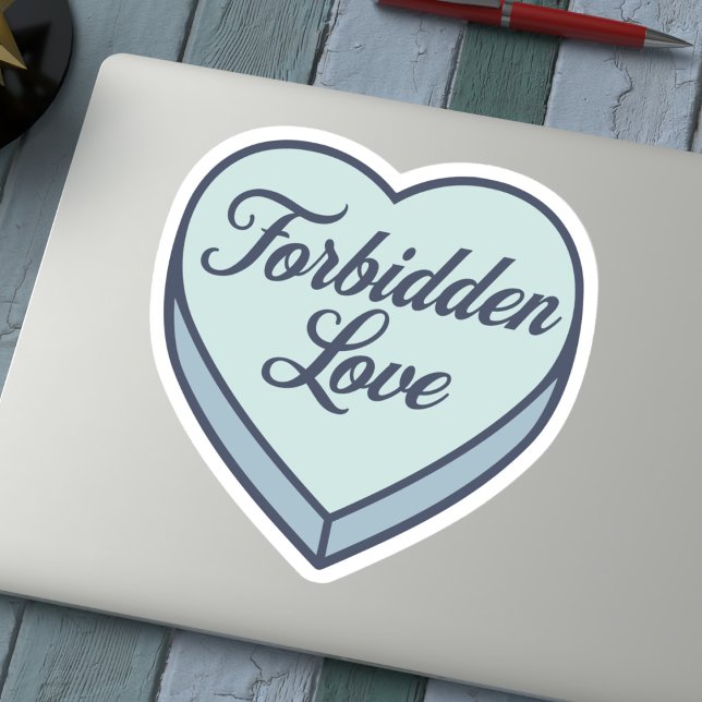 Booking Candy heart - Verbotene Liebe Aufkleber (Von Creator hochgeladen)