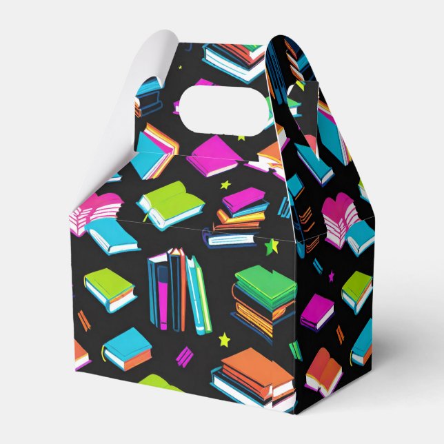 Booking it Colorful Gable Geschenkschachtel (Vorderseite)