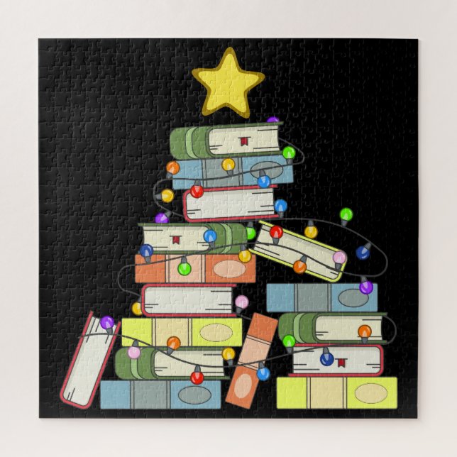 Bookish Christmas Tree I (Vertikal)