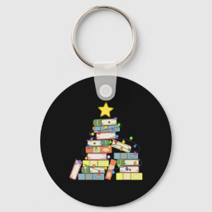 Bookish Christmas Tree I Schlüsselanhänger