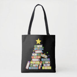 Bookish Christmas Tree I Tasche
