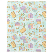 Bookish Magic Pastel Girl Green