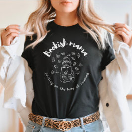 Bookish Mama - Mama mit Schmetterlingen lesen T-Shirt