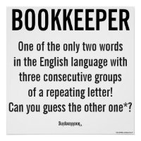 "Bookkeeper ist ein einzigartiges Wort"