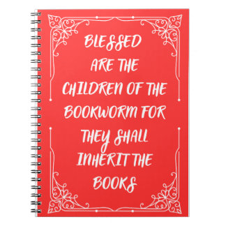 Booklover's Notebook Notizblock