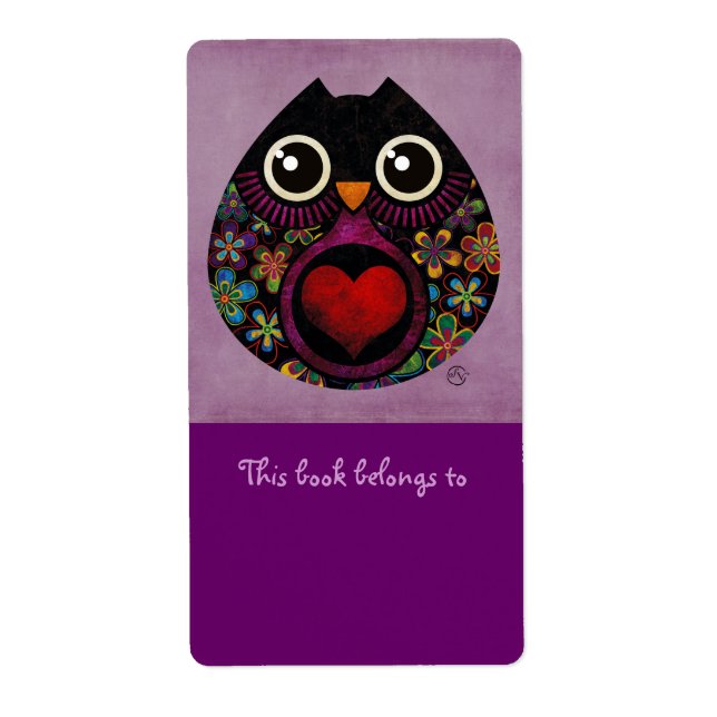 Bookplaques de crochet d'hibl Étiquettes (Devant)