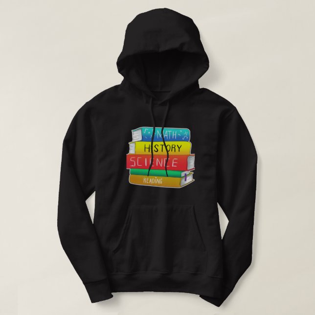 Books – A World Within Pages Hoodie (Design vorne)