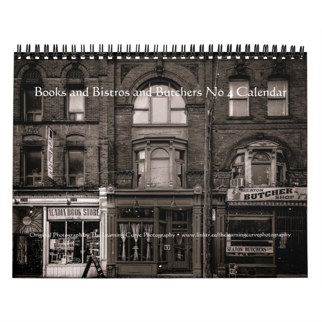 Books and Bistros and Butchers No 4 Kalender (Titelbild)