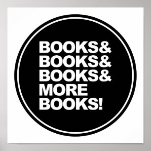 Books and more books poster