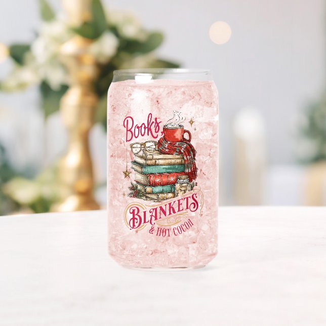 Books Blankets and Hot Cocoa  Dosenglas (Insitu (Hochzeit))