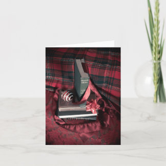 Books for the Holidays Feiertagskarte
