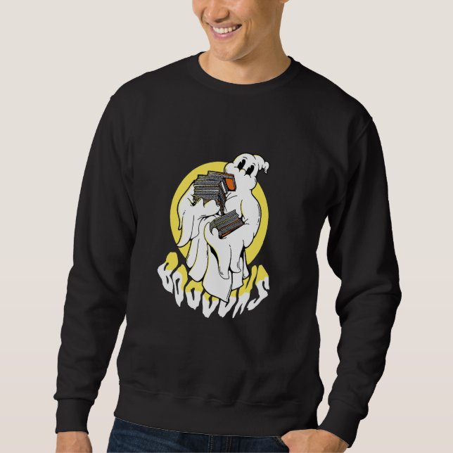 Books Ghost Sweatshirt (Vorderseite)