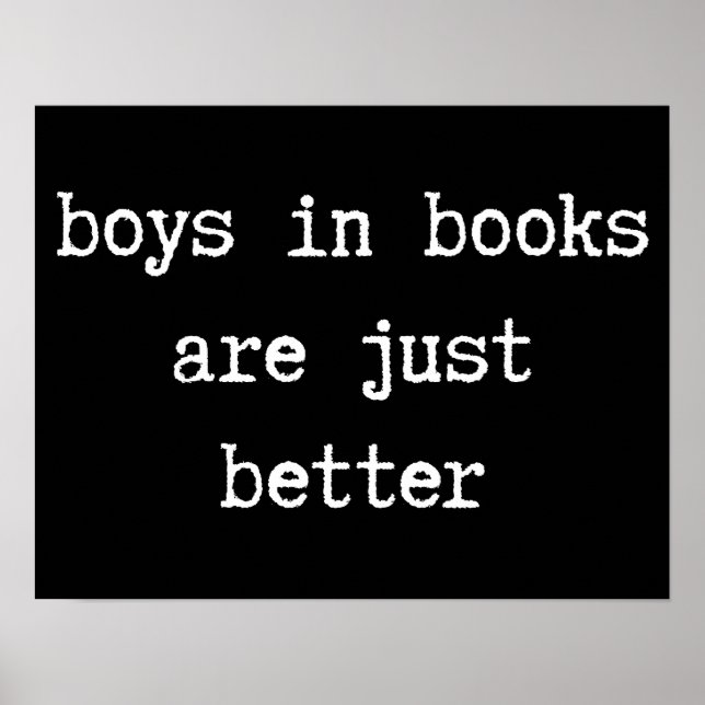 Books in Books sind einfach ein besseres Poster (Vorne)