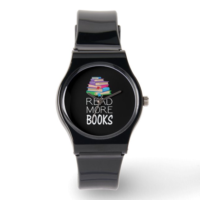 Books - Read More Books Armbanduhr (Vorderseite)