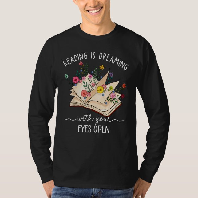 Books Reading 5 T-Shirt (Vorderseite)
