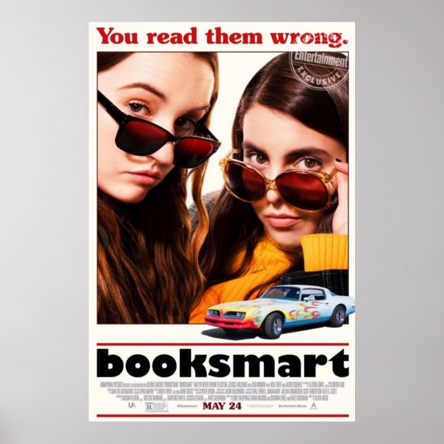 Booksmart-Film Poster (Vorne)