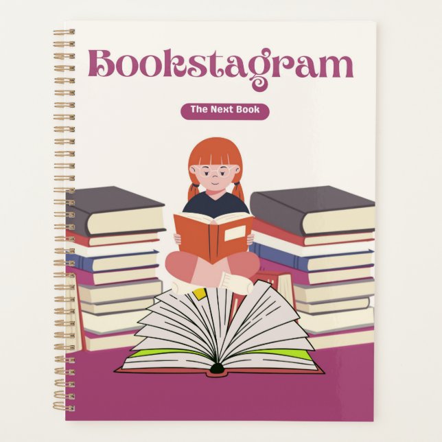 Bookstagramm Planer (Vorderseite)