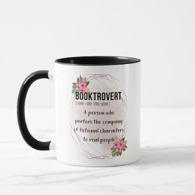 Booktrovert 11oz Coffee Mug (Gauche)