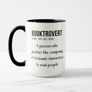Booktrovert 15oz Tasse