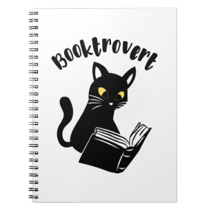 Booktrovert chat avec livre