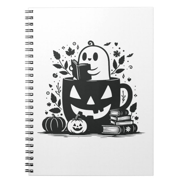 Bookween Halloween Notizblock (Vorderseite)