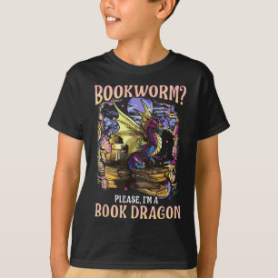 Bookworm Bitte lesen Sie die Literaturwissenschaft T-Shirt