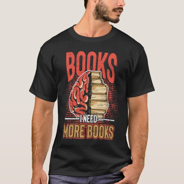Bookworm Books  Reading T-Shirt (Vorderseite)