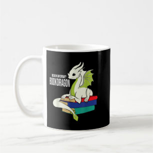 Bookworm Bookworm Dragon Reading Books T - Shirt C Kaffeetasse