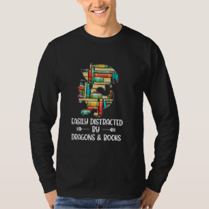 Bookworm Idea Animal Reader Buchdrache T-Shirt