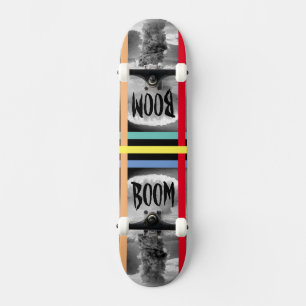 Boom Atombombe Nukleare Pilzwolke Skateboard