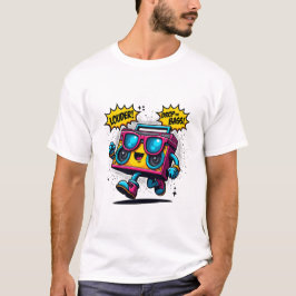 Boom Box Riot - Bold Music Vibes T - Shirt