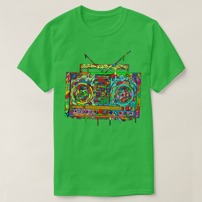 Boom Box  T-Shirt (Design vorne)