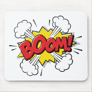 Boom-Cartoon-Entwurf Mousepad