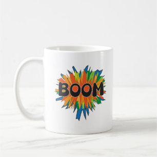 Boom Comic Pop Art Explosion Kaffeetasse