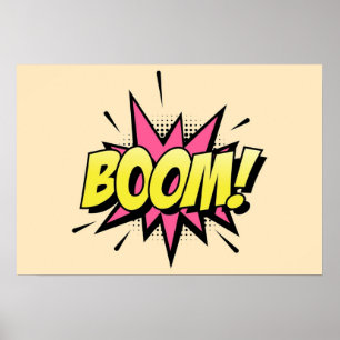 Boom-Comic Poster
