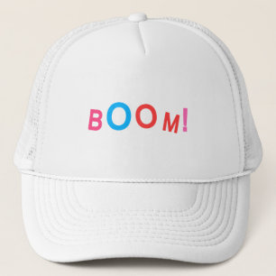BOOM! Comic-Typografie Truckerkappe