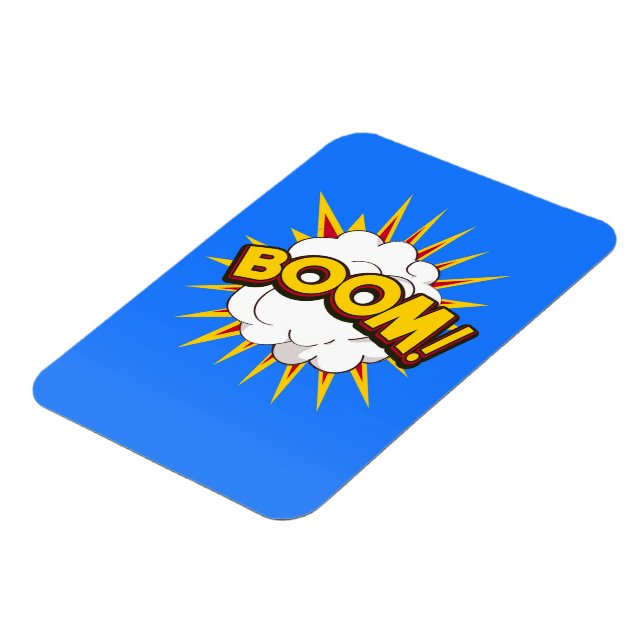 Boom! Explosion des Cartoon Magnet (Linke Seite)