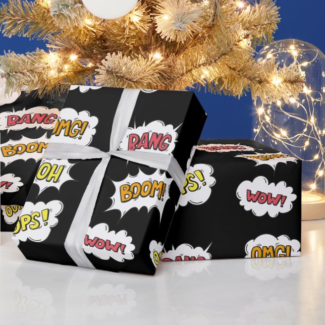 Boom  geschenkpapier (Feiertage)