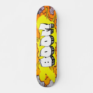 Boom Graffiti Custom Personalisiert Cool Skateboar Skateboard