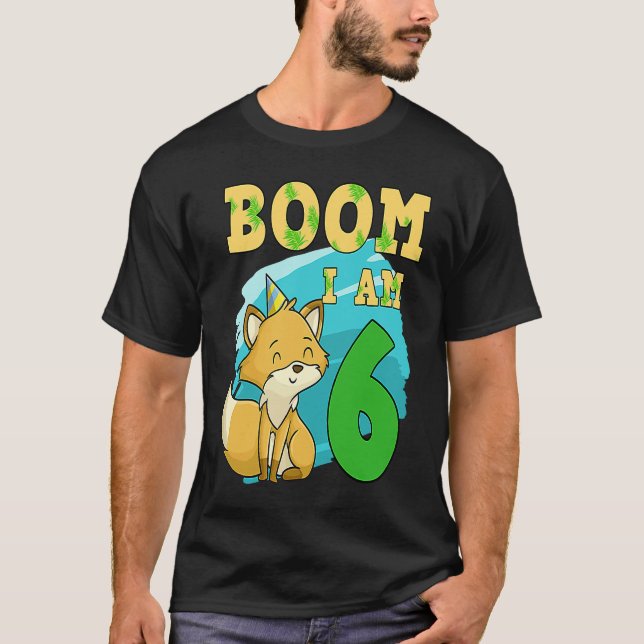 Boom Im 6 Fox T-Shirt (Vorderseite)
