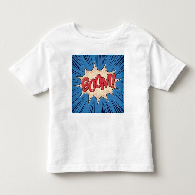 Boom! Kleinkind T-shirt (Vorderseite)