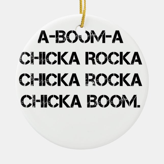 BOOM-KÜKEN ein BOOM Keramikornament (Vorne)