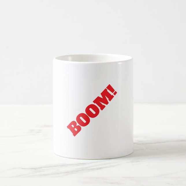 BOOM Professional elegant modern minimalist plain Kaffeetasse (Mittel)