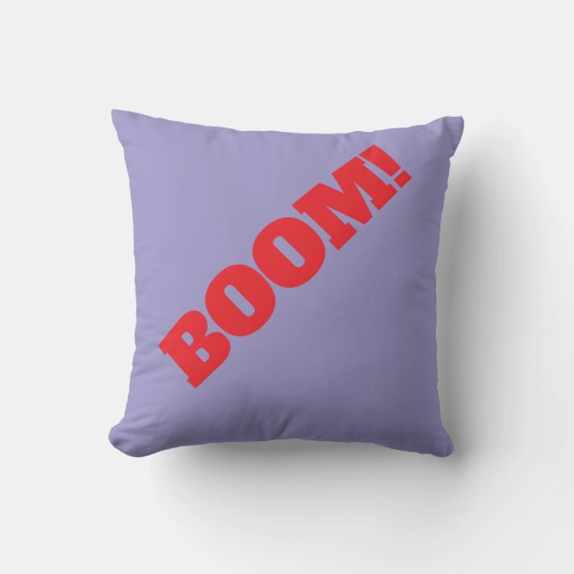 BOOM Professional elegant modern minimalist plain Kissen (Vorderseite)