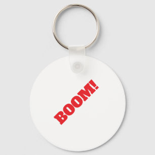BOOM Professionell elegante moderne minimalistisch Schlüsselanhänger