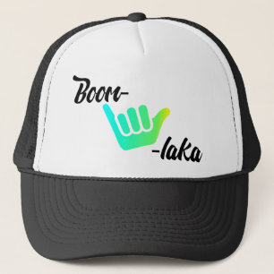 BOOM-SHAKA-LAKA Fernlastfahrer-Hut Truckerkappe