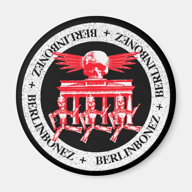 Boombastikboogiewoogie fridge Magnet (Vorne)