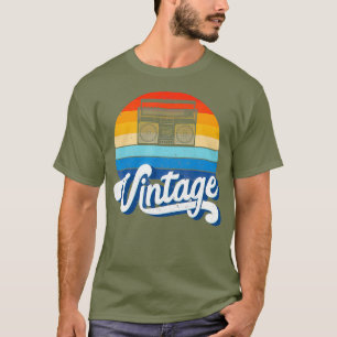 Boombo Vintag Beatbo Retro Skaten Disco 80er T-Shirt