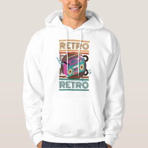 Boombox aus den 80er Jahren Hoodie